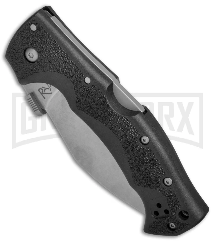 Cold Steel Rajah III Folding Knife - Stonewash Plain 2 Cold Steel Rajah III Folding Knife - Stonewash Plain - Image 2