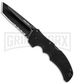 Cold Steel Recon I Tanto Point Folding Knife - Black Serr