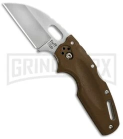 Cold Steel Tuff Lite Flat Dark Earth Folding Knife - Satin Plain