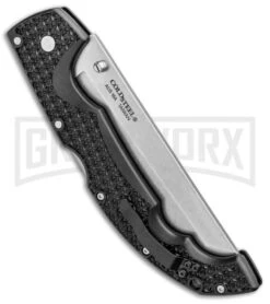 Cold Steel Voyager X Large Tanto Folding Knife - Stonewash Plain 6 Cold Steel Voyager X Large Tanto Folding Knife - Stonewash Plain -Knife Store Cold Steel Voyager XL Tanto Tri Ad LB SW 29AXT BHQ 8616 jr side large