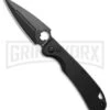 Daggerr Knives Arrow Black Aluminum Automatic Knife - Black Plain