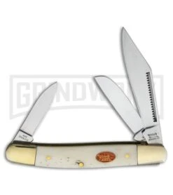 Frose Cutlery Iron Horse Wrangler White Pocket Knife