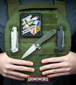 Gerber Fastball Flat Sage Liner Lock Flipper Knife - Stonewash Plain -Knife Store Gerber Fastball Liner Lock Flipper Knife Flat Sage Stonewash 30 001610 BHQ 94211 kp tac vest web large 1