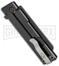 Gerber Quadrant White G-10 Flipper Frame Lock Knife - Two-Tone Plain -Knife Store Gerber Quadrant Flipper FL White G 10 TT BHQ 94209 jr side large