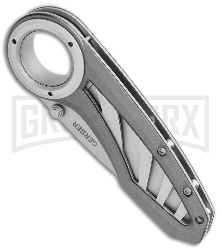 Gerber Remix Knife Aluminum Folding Knife - Bead Blast Plain 2 Gerber Remix Knife Aluminum Folding Knife - Bead Blast Plain - Image 2