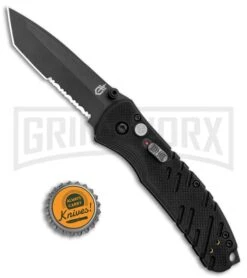 Gerber Propel Downrange Black Spring Assist Knife - Tanto Black Serr 7 Gerber Propel Downrange Black Spring Assist Knife - Tanto Black Serr -Knife Store Gerber SA Propel Downrange Black Black Serr 30 000845N BHQ 126233 jr bottlecap large