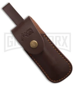 Automatic Italian Style Swinguard 9" Stag W/Clip - Damascus Bayonet Blade -Knife Store Italian Style Stiletto Swinguard Automatic Knife Stag Horn w clip 4in Damascus BHQ 188209 td sheath large