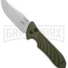 Kershaw Emerson Launch 5 OD Green Automatic Knife - Stonewash Plain