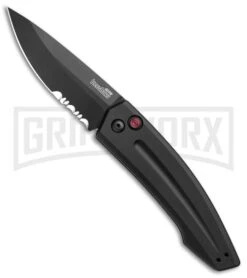 Kershaw Launch 2 Black Automatic Knife - Black Serr