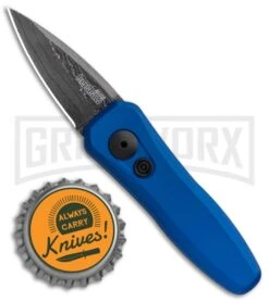 Kershaw Launch 4 Damascus Automatic Knife Blue CA Legal - Plain 12 Kershaw Launch 4 Damascus Automatic Knife Blue CA Legal - Plain -Knife Store Kershaw Launch 4 CA Legal Auto Blue Damascus 7500BLUDAM BHQ 91856 jr bottlecap large
