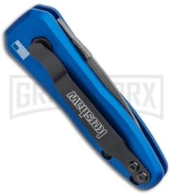 Kershaw Launch 4 Damascus Automatic Knife Blue CA Legal - Plain 11 Kershaw Launch 4 Damascus Automatic Knife Blue CA Legal - Plain -Knife Store Kershaw Launch 4 CA Legal Auto Blue Damascus 7500BLUDAM BHQ 91856 jr side large