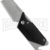 Kershaw Sinkevich Pub Black G10 Friction Lock Knife - Stonewash Plain
