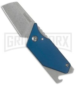 Kershaw Sinkevich Pub Blue Folding Knife Blue - Stonewash Plain