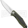 Kershaw Sinkevich Atmos OD Green G-10/CF Liner Lock Knife - Satin Plain