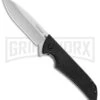 Kershaw Skyline Black G-10 Folding Knife - Stonewash Plain