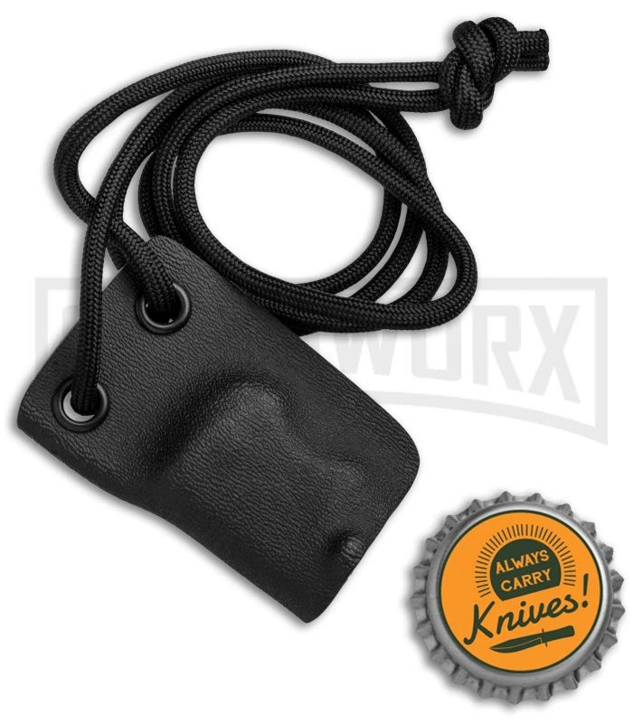 Linos Kydex Boker Mini Kalashnikov Neck Sheath With Black Cord 4 Linos Kydex Boker Mini Kalashnikov Neck Sheath With Black Cord - Image 4