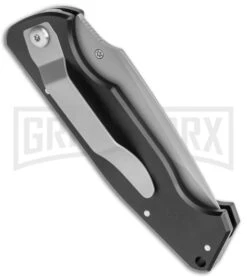 Delta Force M-14 D/A Black Carbon Fiber Tanto Knife - Bead Blast 6 Delta Force M-14 D/A Black Carbon Fiber Tanto Knife - Bead Blast -Knife Store M 14 Dual Action Auto Tanto BB GX 38406 jr side large