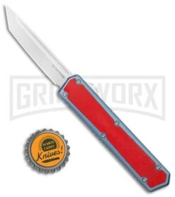 No Limit Knives Vanga Red/Blue OTF Automatic Knife - Tanto Satin Plain 7 No Limit Knives Vanga Red/Blue OTF Automatic Knife - Tanto Satin Plain -Knife Store No Limit Knives Vanga Tanto DA OTF Auto Red Blue Satin BHQ 102508 jr bottlecap large