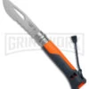 Opinel Knives No. 8 Outdoor Orange Folding Knife - Stainless Steel Serr