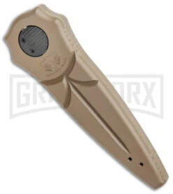 Front Page -Knife Store Paragon Warlock Brown Dark Earth Aluminum Satin Sorcerer BHQ 34474 jr spine large