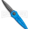 Paragon Warlock Blue Gravity Knife - Black