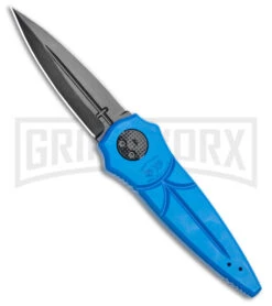 Paragon Warlock Blue Gravity Knife - Black