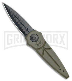Paragon Warlock OD Green Gravity Knife - Black Sorcerer