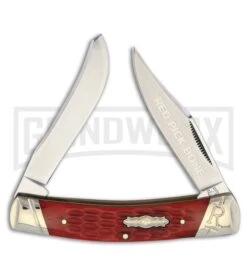 Rough Rider Moose Red Picked Bone Pocket Knife