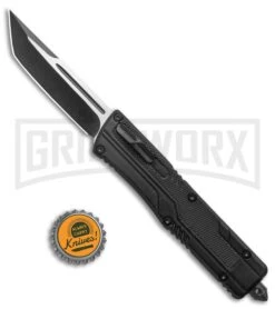 Rumble Slim Black D/A OTF Auto Textured Scales - Tanto 2 Tone 9 Rumble Slim Black D/A OTF Auto Textured Scales - Tanto 2 Tone -Knife Store Rumble Slim Black DA OTF Auto Textured Scales Tanto TT GX 25392 jr bottlecap large