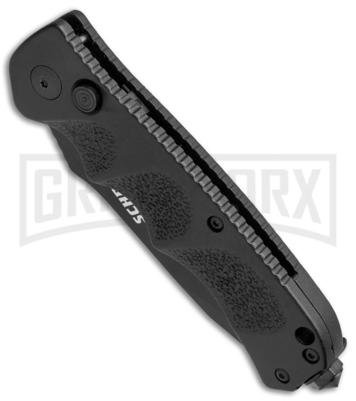 Schrade Extreme Survival SC60BTS Automatic Knife - Tanto Black Serr 2 Schrade Extreme Survival SC60BTS Automatic Knife - Tanto Black Serr - Image 2
