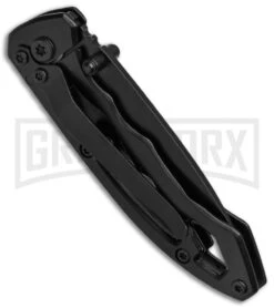 Smith & Wesson Black Folding Knife Combo - Set Of 2 -Knife Store Smith Wesson 2 Knife Black SWPROM 16 5CP BHQ 49196 jr knife 2 side large