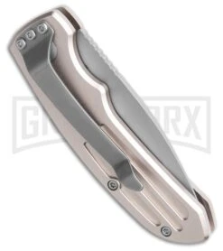 Smith & Wesson Extreme Ops Gray Automatic Knife - Tanto Bead Blast Serr -Knife Store Smith Wesson Extreme Ops Gray Automatic Knife Tanto Bead Blast Serr BHQ 194667 hd side large