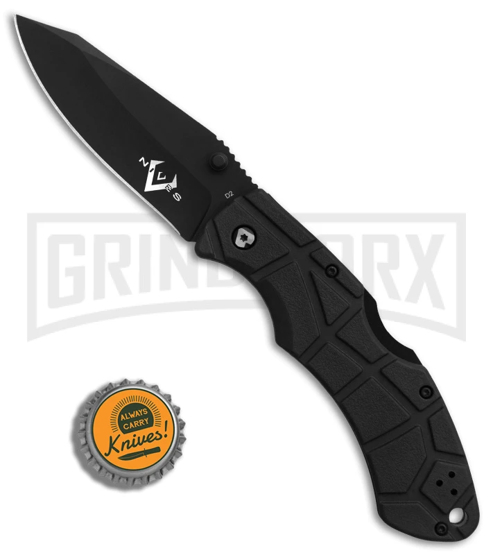 V Nives Rocky II Black FRN Folding Knife - Black Plain 4 V Nives Rocky II Black FRN Folding Knife - Black Plain - Image 4