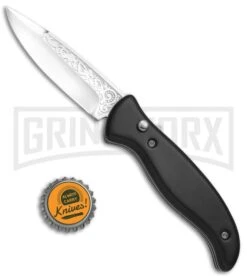 Zlatoust Ebony Wood Russian Automatic Knife (3.5" Mirror) 9 Zlatoust Ebony Wood Russian Automatic Knife (3.5" Mirror) -Knife Store Zlatoust Russian Ebony Wood Mirror BP 19461 jr bottlecap large