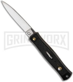 Gimel Bargeon Small French Stiletto Automatic Knife - Polish Plain