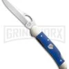 Bear & Son Blue Jean Cowhand Blue G10 Lockback Knife - Satin Plain