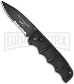 Boker Kalashnikov 74 Black Automatic Knife - Black Serr