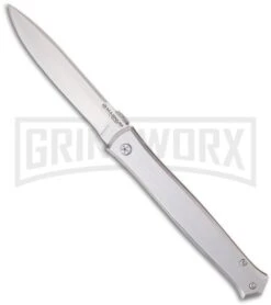 Boker Magnum Duo Satin Folding Knife - Satin Plain