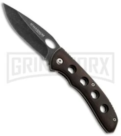Boker Magnum Four Folding Knife - Black Plain