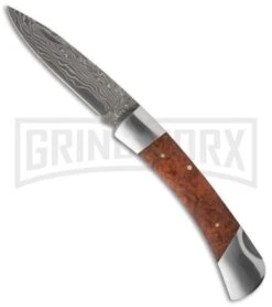 Boker Magnum Lord Folding Knife - Damascus Plain