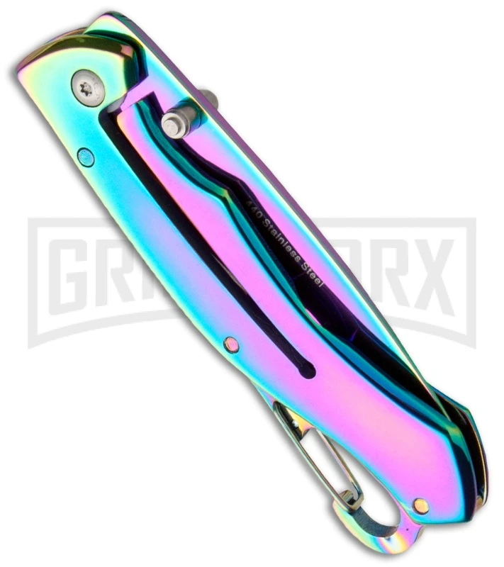 Boker Magnum Rainbow I Folding Knife - Spectrum Plain 2 Boker Magnum Rainbow I Folding Knife - Spectrum Plain - Image 2