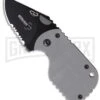 Boker Plus Subcom F Compact Gray Folding Knife - Black Serr