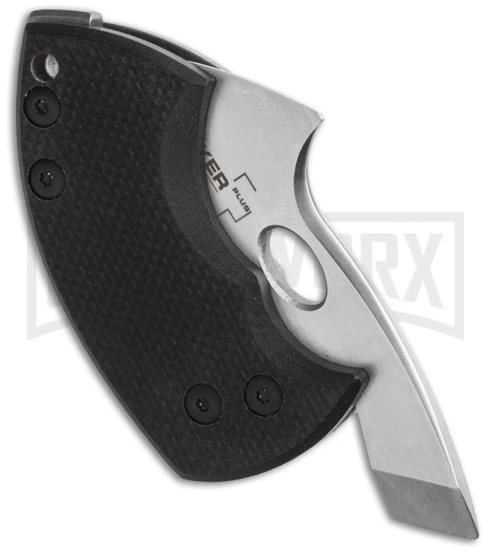 Boker War Toad Black G-10 Friction Folder Knife - Satin Plain 4 Boker War Toad Black G-10 Friction Folder Knife - Satin Plain - Image 4