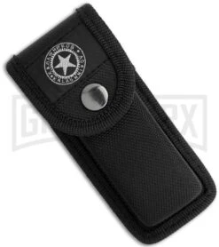 Boker Plus Black Kalashnikov Spear Point Folding Knife - Black Serr -Knife Store boker plus sheath large