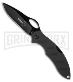 Boker Plus TD Tactical Folding Knife - Black Plain