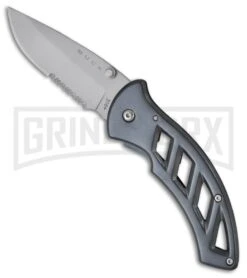 Buck Knives Buck Parallex-2.8 Gray Folding Knife - Bead Blast Serr