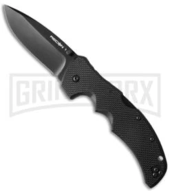 Cold Steel Recon 1 Folding Knife - Spear Point Black Plain