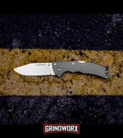 Cold Steel Code-4 Clip Point Folding Knife - Satin Plain -Knife Store cold steel code 4 clip point 58TPCC BHQ 15397 dl large