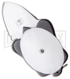 CRKT Ashworth Turtle 5900W Folding Knife Pearlescent White (1" Plain)