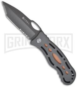 CRKT Thunderbolt Folding Knife - Gray Serr